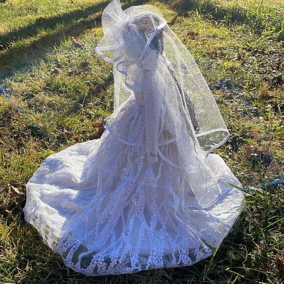 Handmade bride decorative doll - Picture 7 of 9